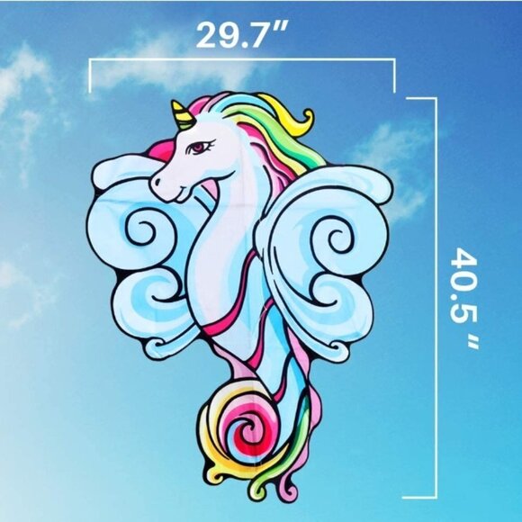 Pair of Unicorn Kite for Kids and Adults, Easy to Fly - Picture 4 of 7